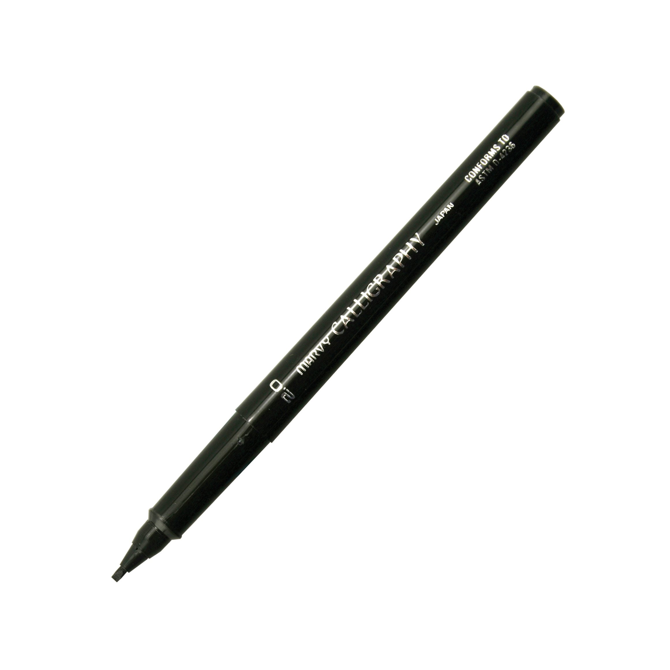 Amazon.com: Marvy Uchida 6000 Calligraphy Pens Black 2.0 mm fine
